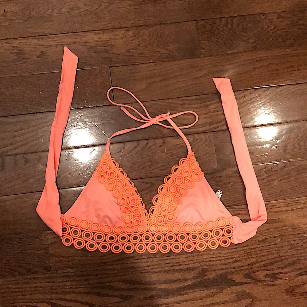 Becca siren halter bikini top